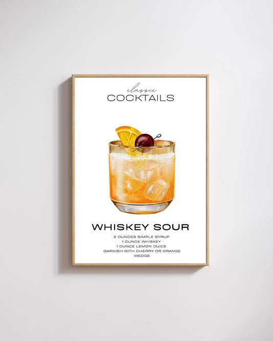Whiskey Sour Print