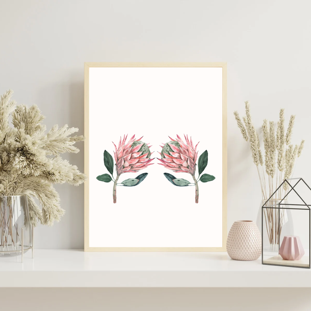 Protea Set Print