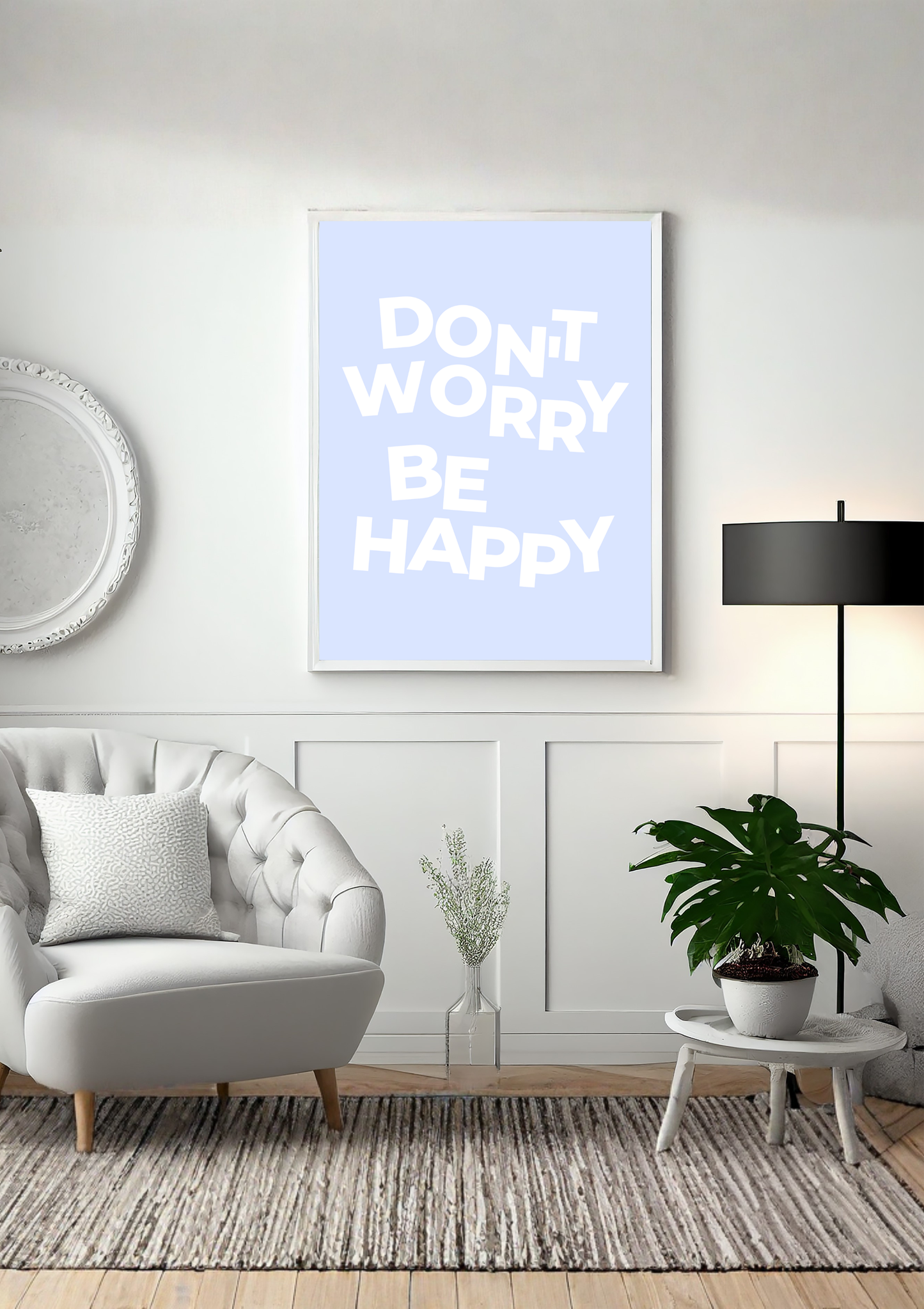 Don’t Worry, Be Happy Lyric Print