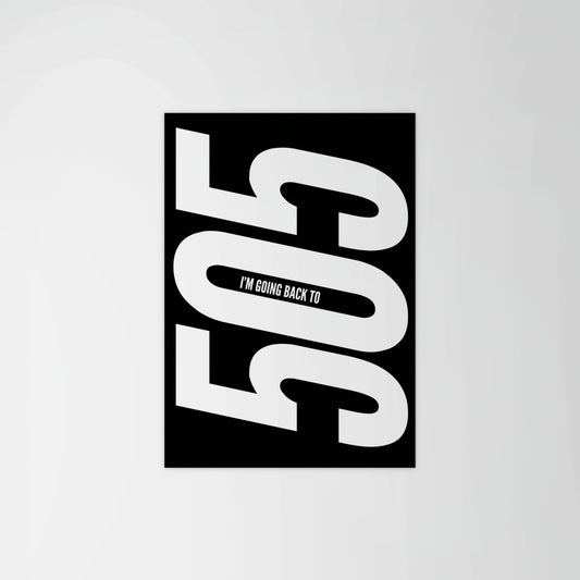 505 Lyric Print