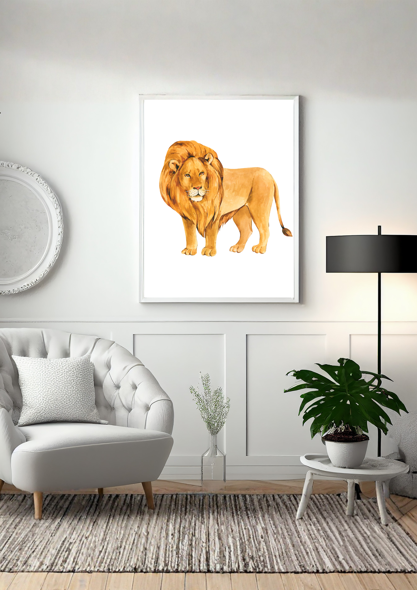 Lion Print