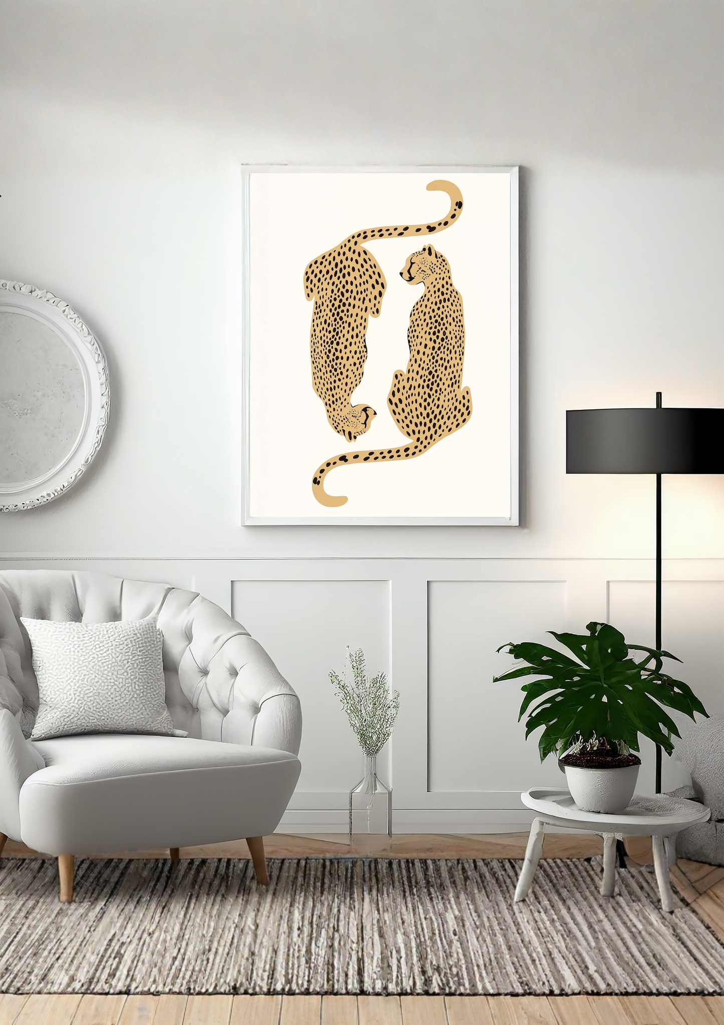 Twin Tiger Print