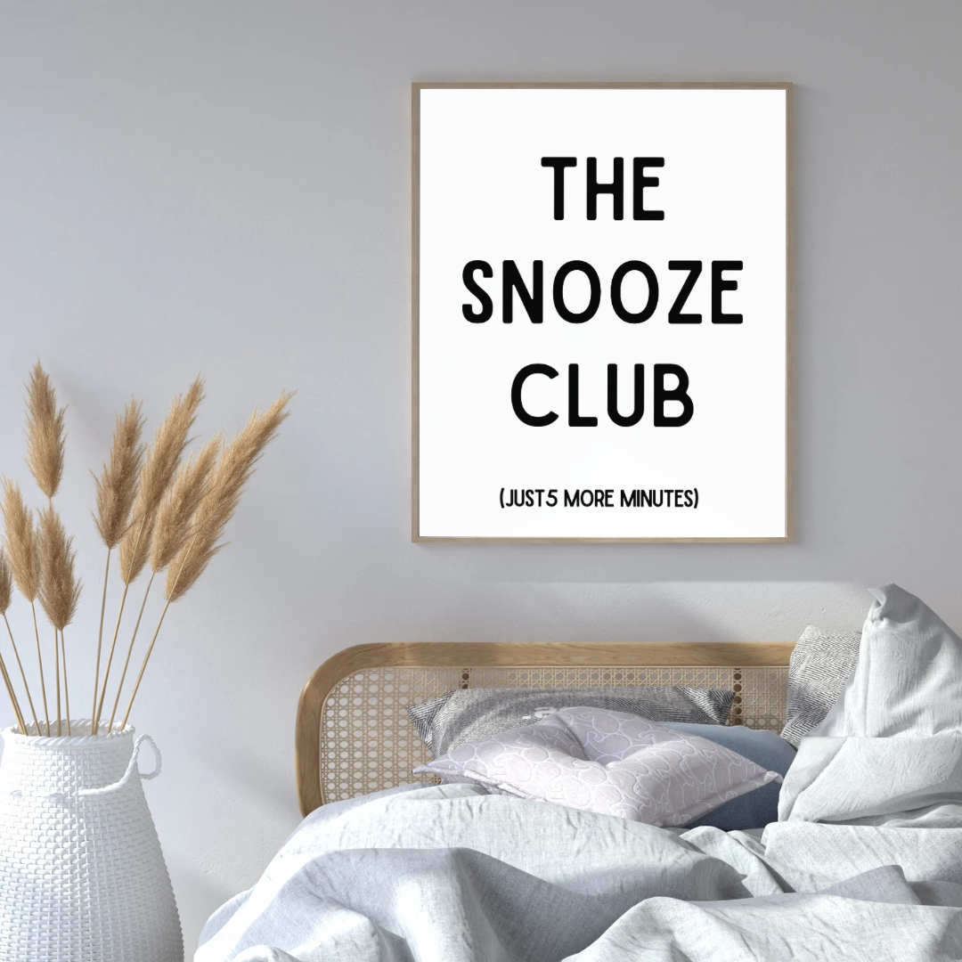 The Snooze Club Print