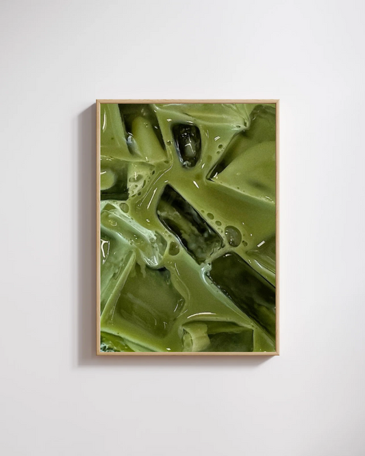 Matcha Ice Print