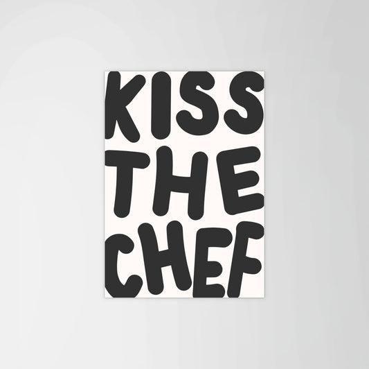 Kiss The Chef Print