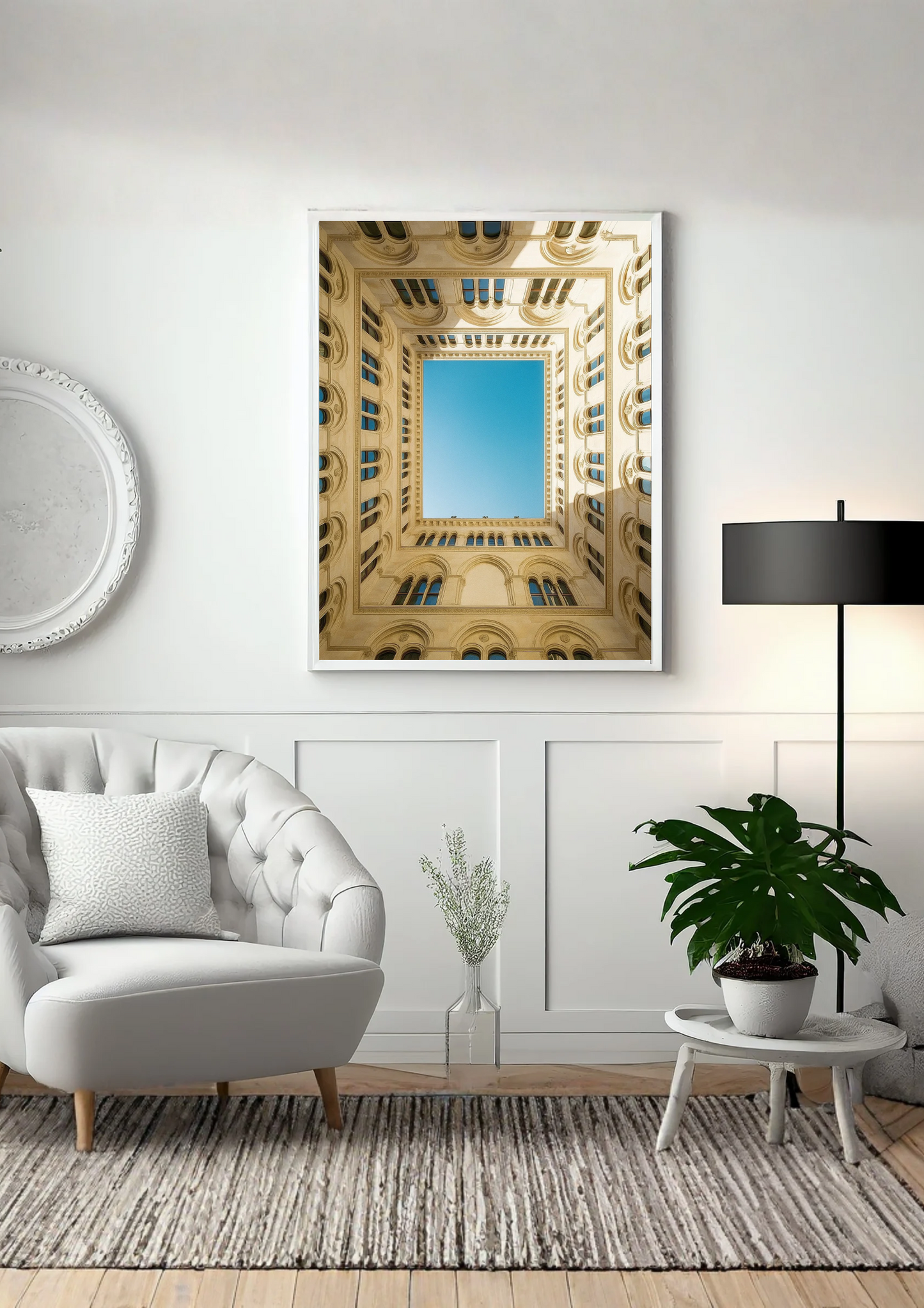 Symetrical Building Print