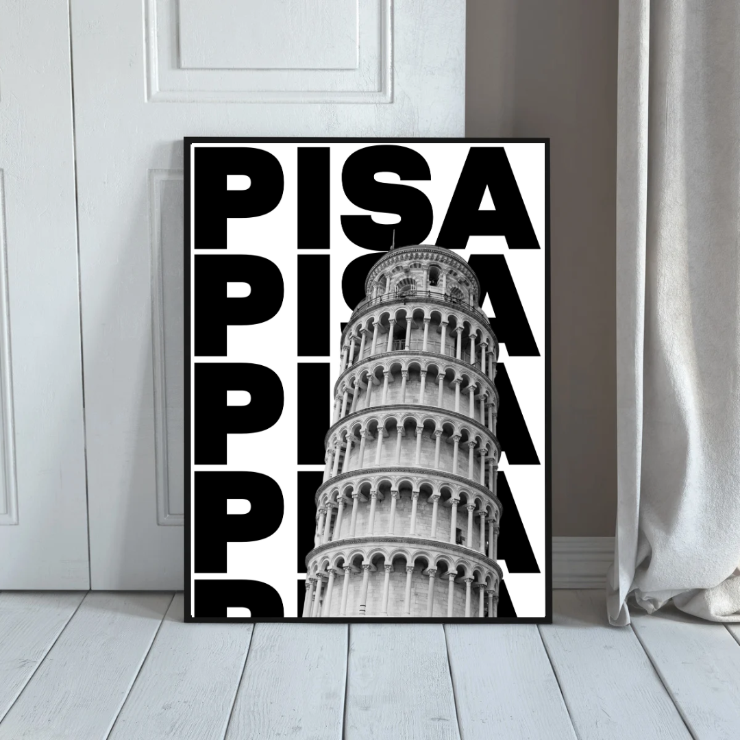 Pisa Print