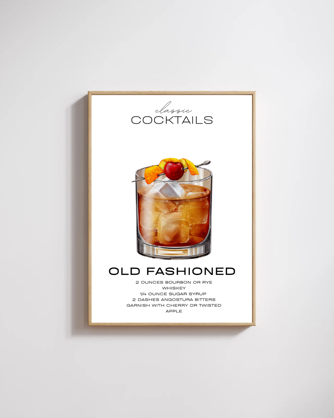 Old Fashioned Print