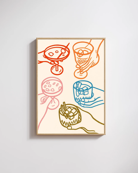 Cheers Print
