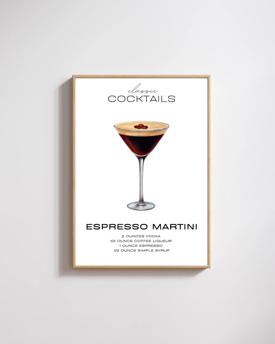 Espresso Martini Print