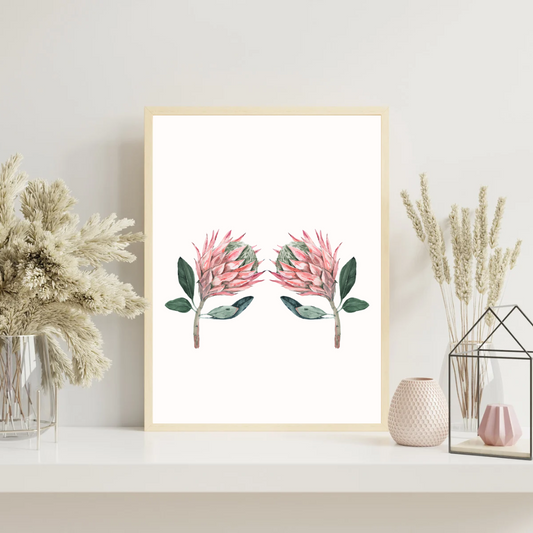 Protea Set Print