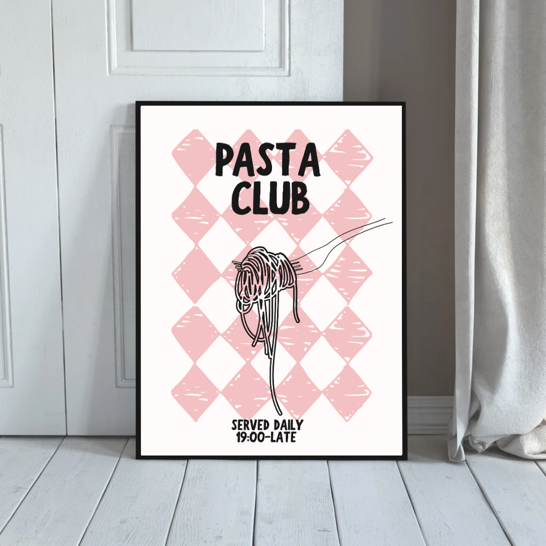 Pasta Club Print