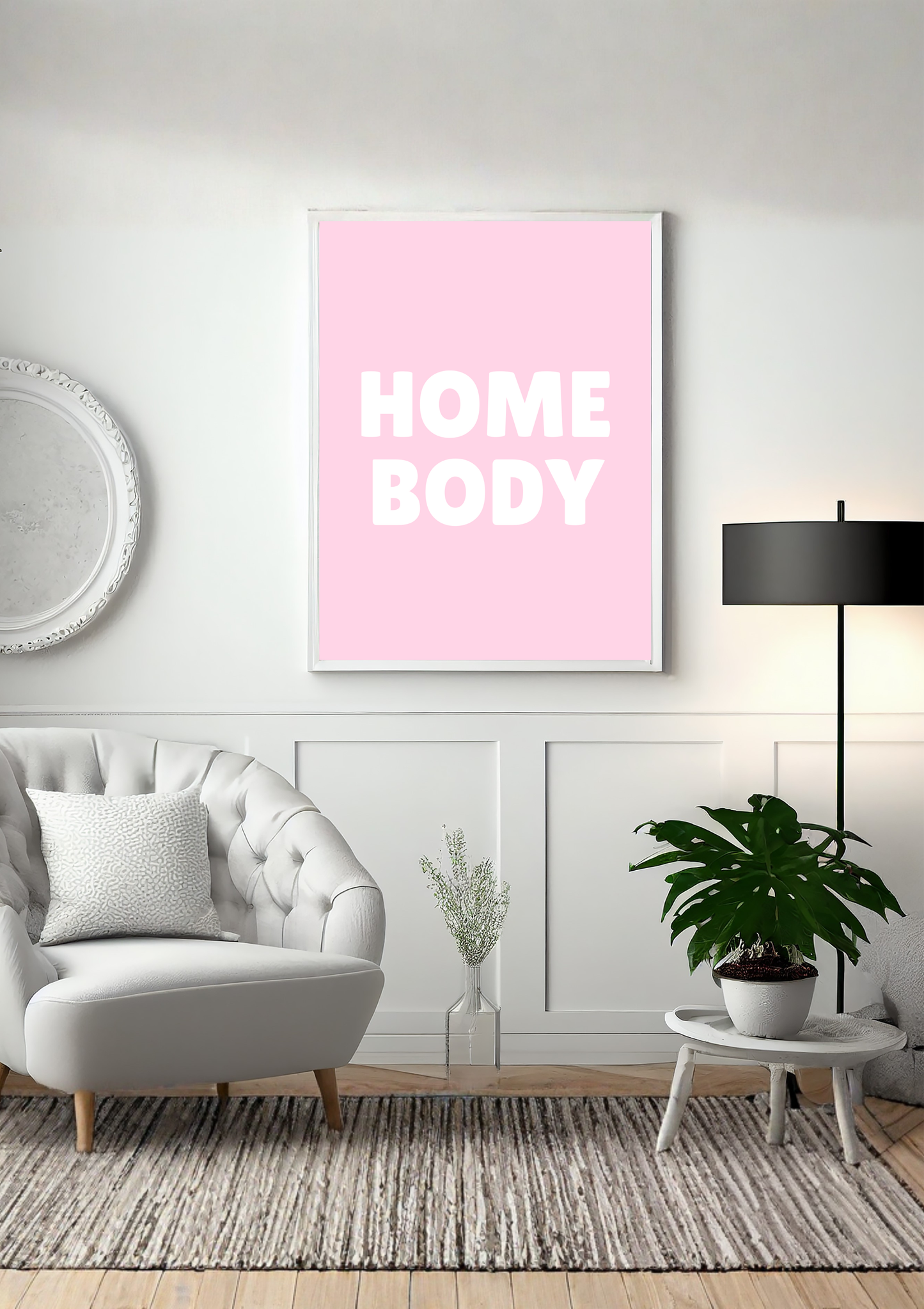 Home Body Portrait Print