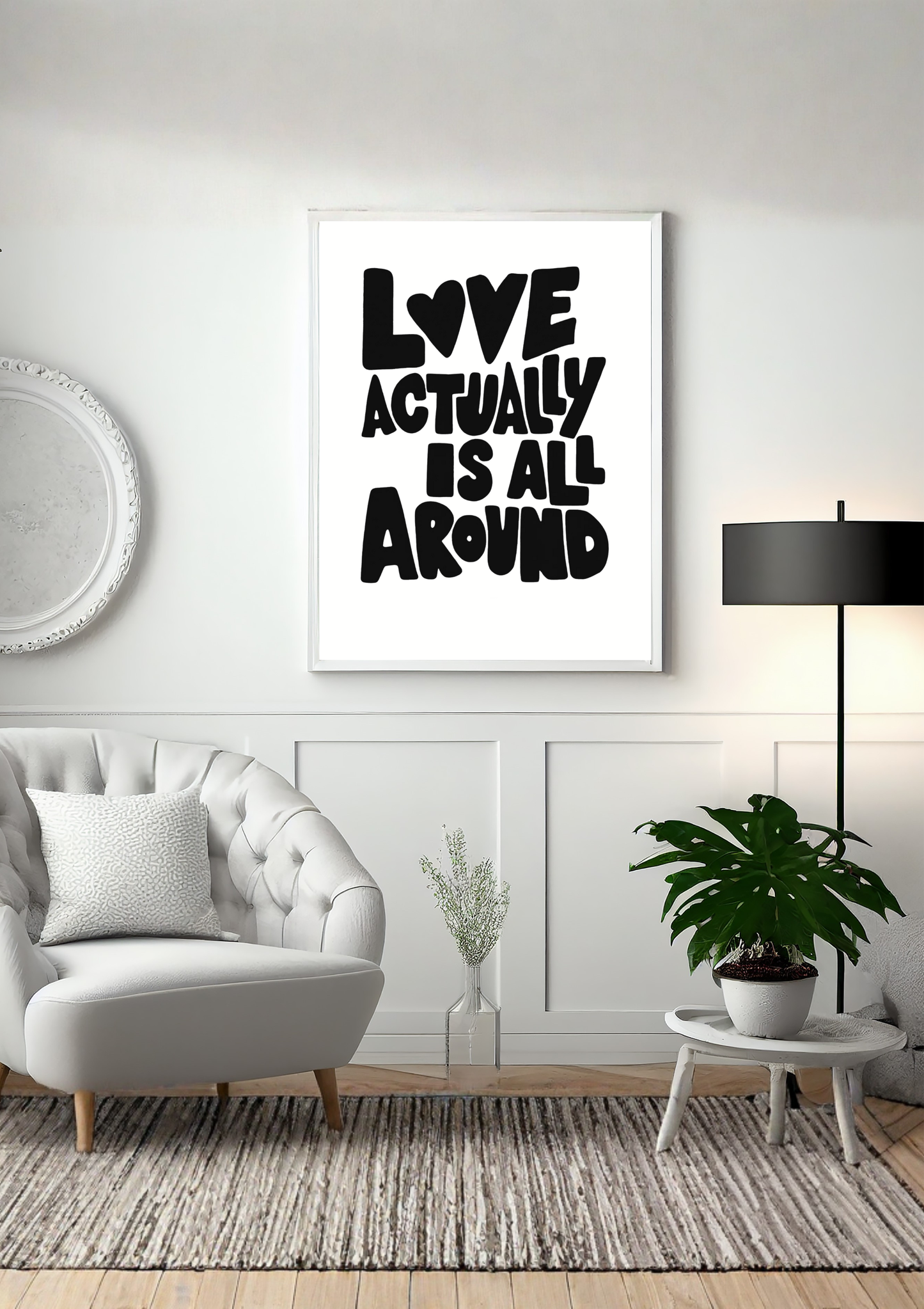 Love Is Actually All Around Print