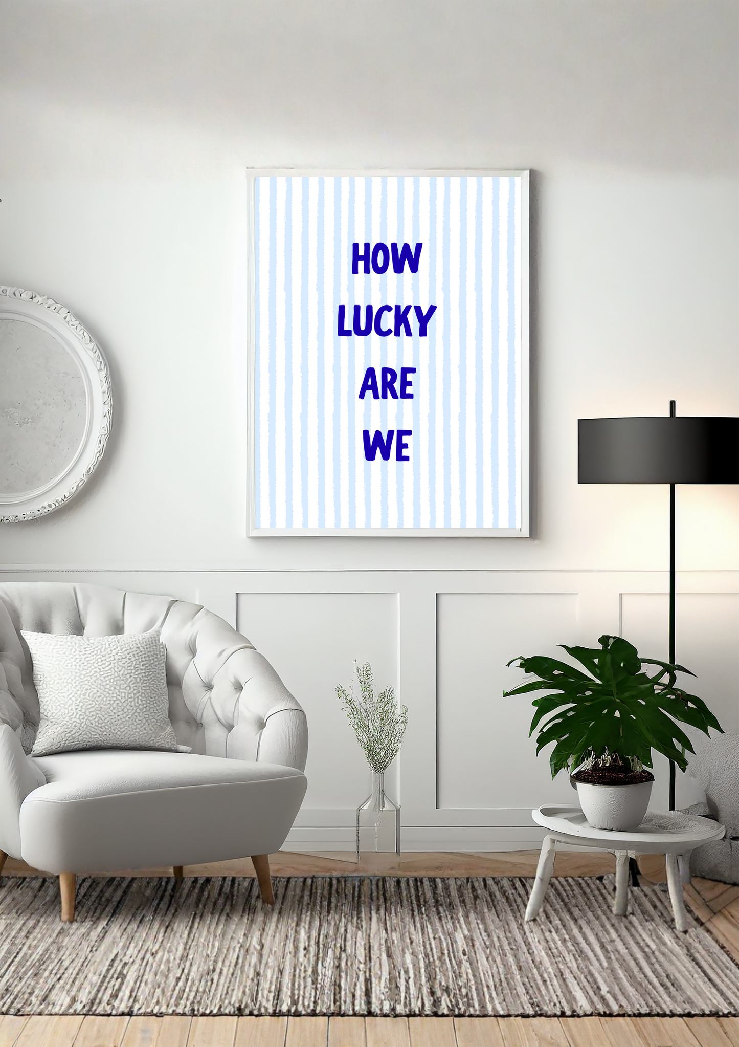 How Lucky Are We? Print