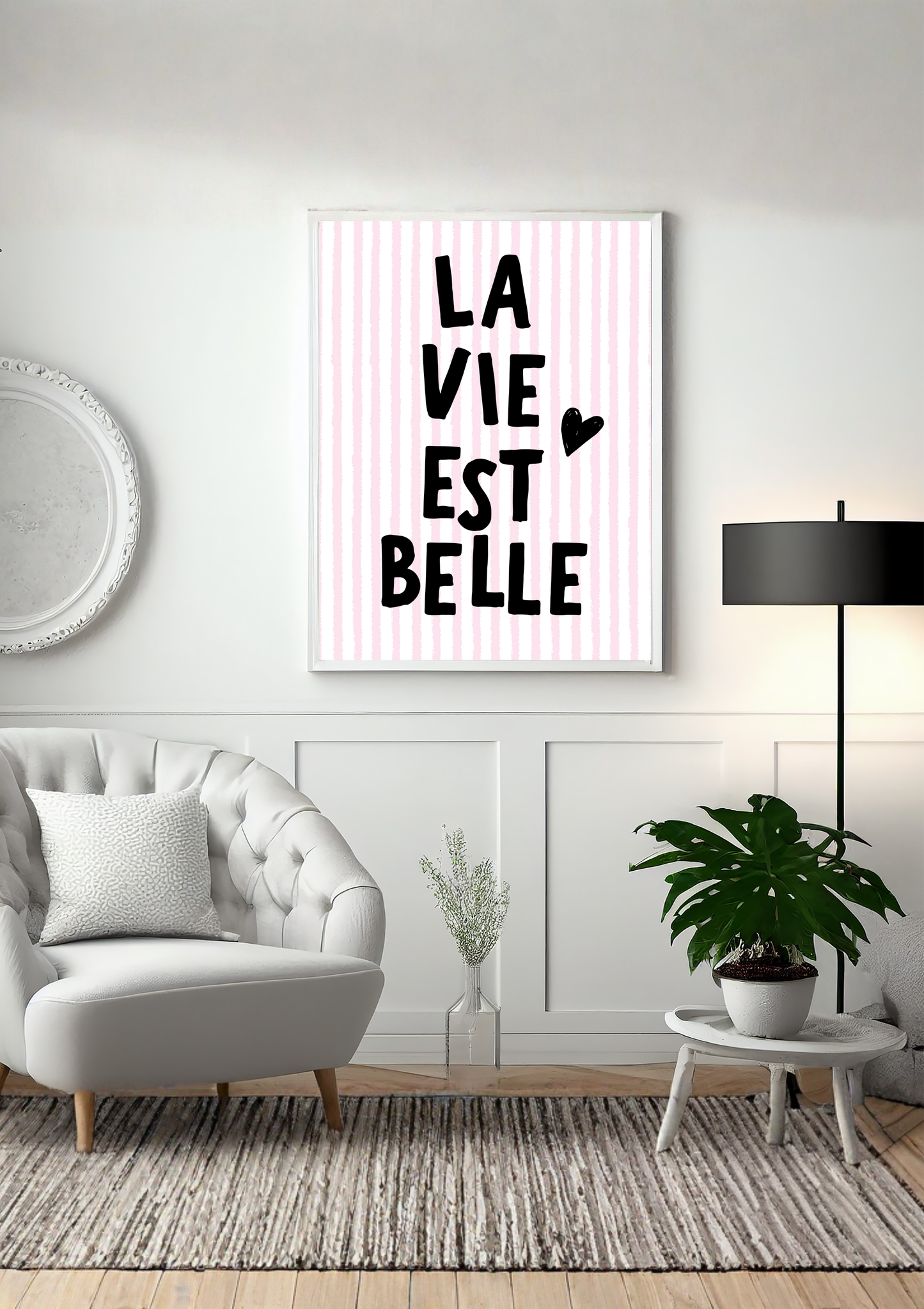 La Vie Est Belle Print