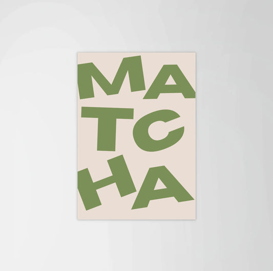 Matcha II Print