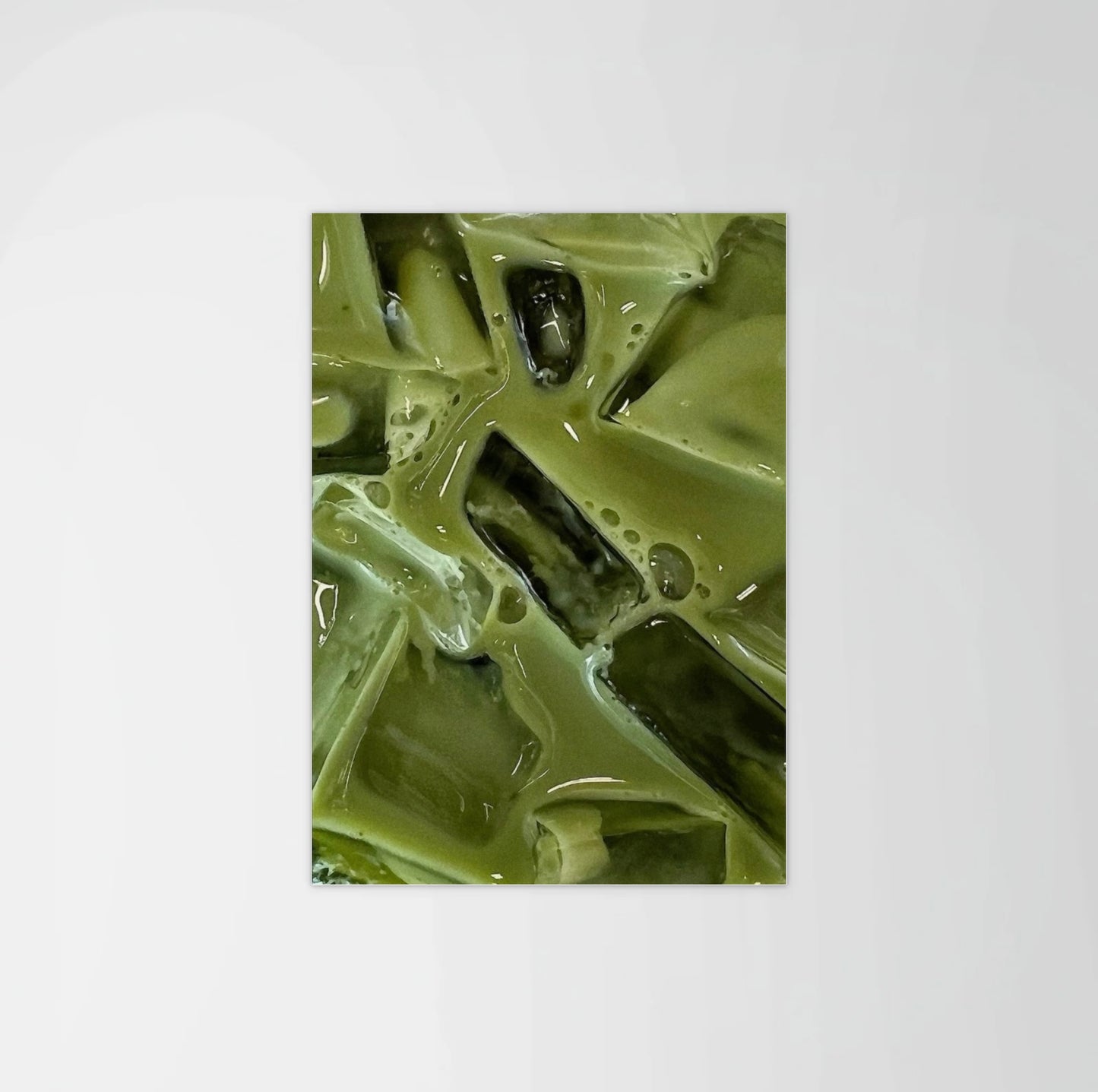 Matcha Ice Print