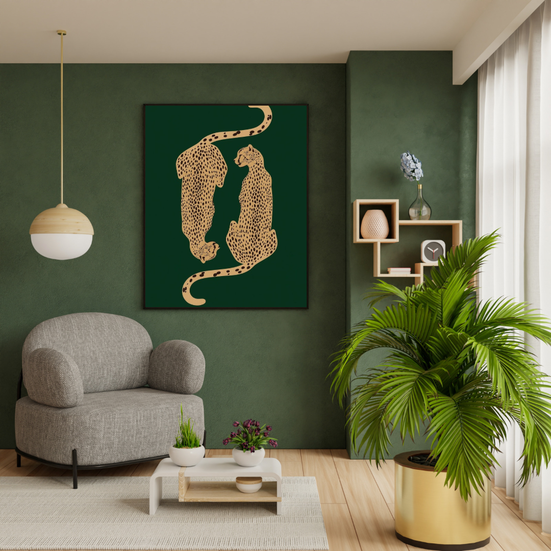 Twin Tiger Print