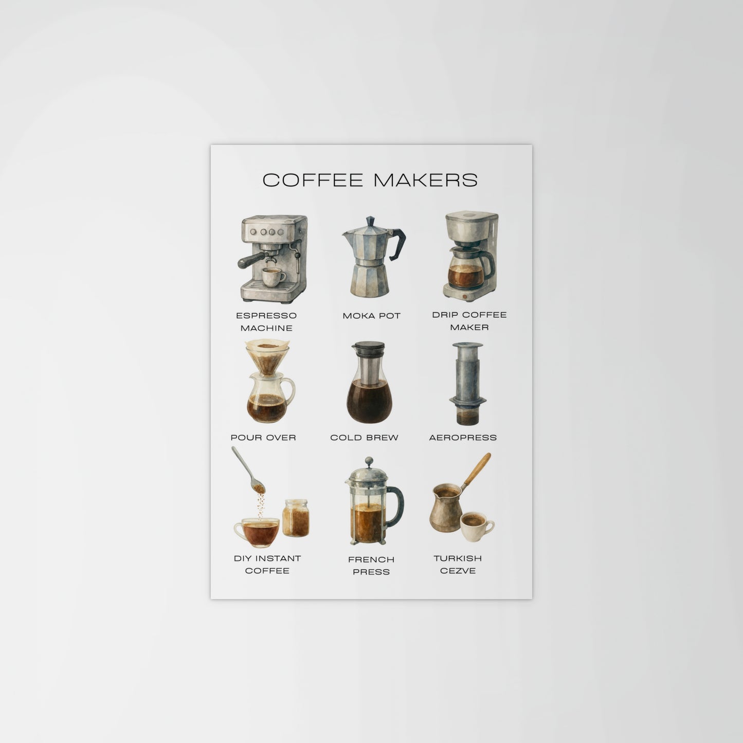 Coffee Makers Print
