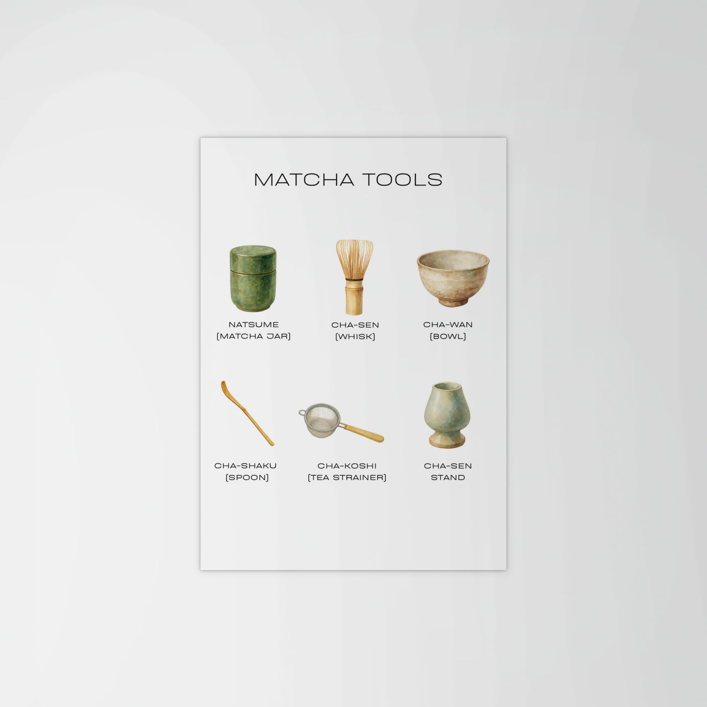 Matcha Tools Print