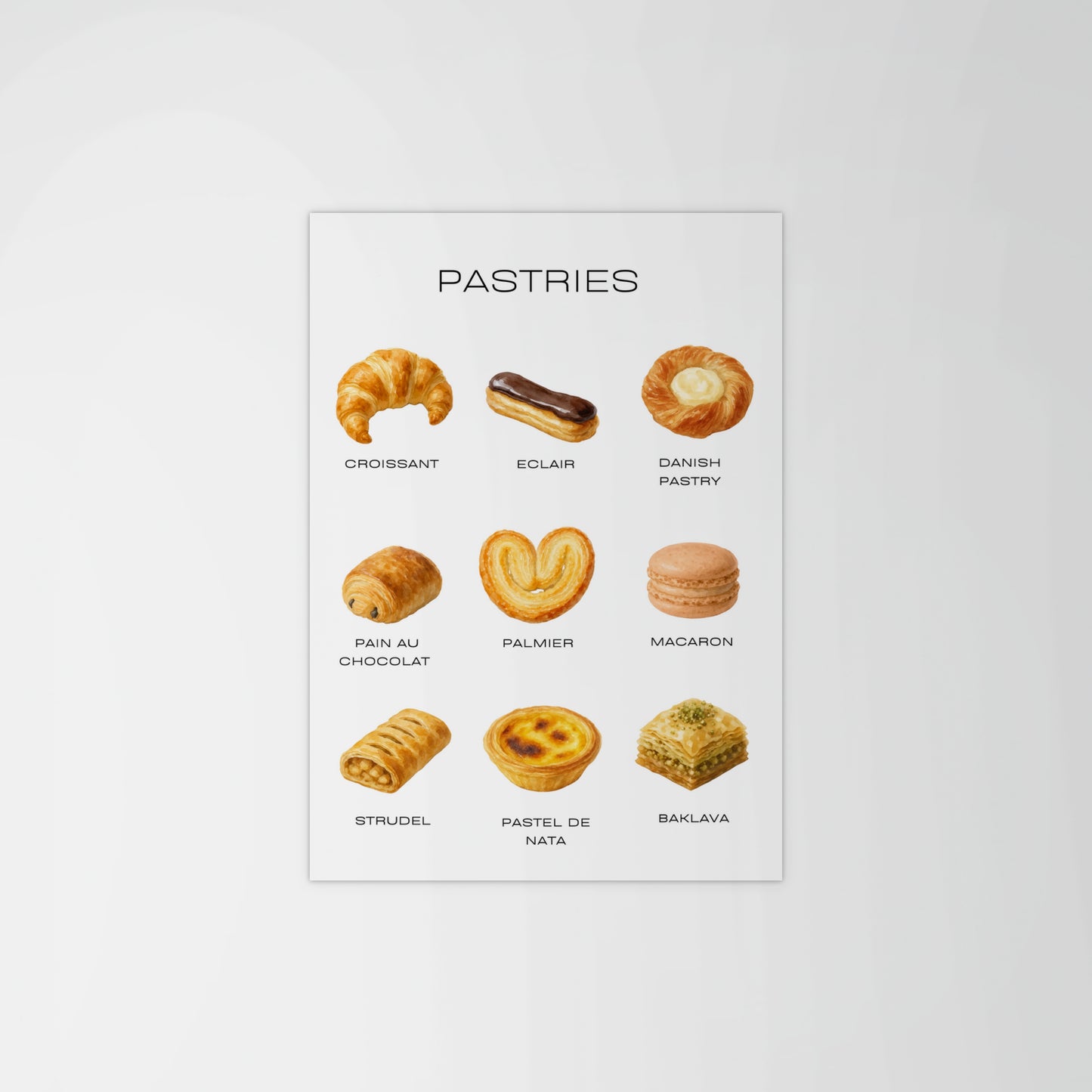 Pastries Print
