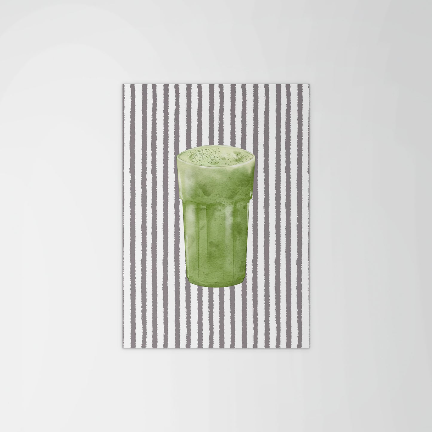 Striped Matcha Print