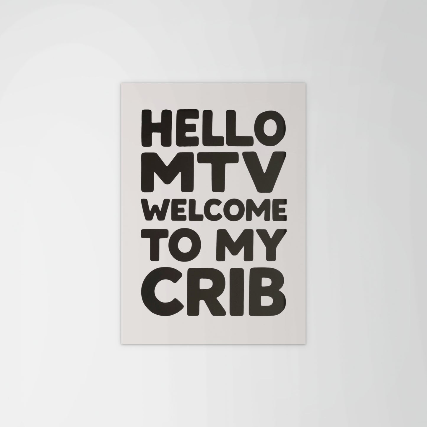Hello MTV Print