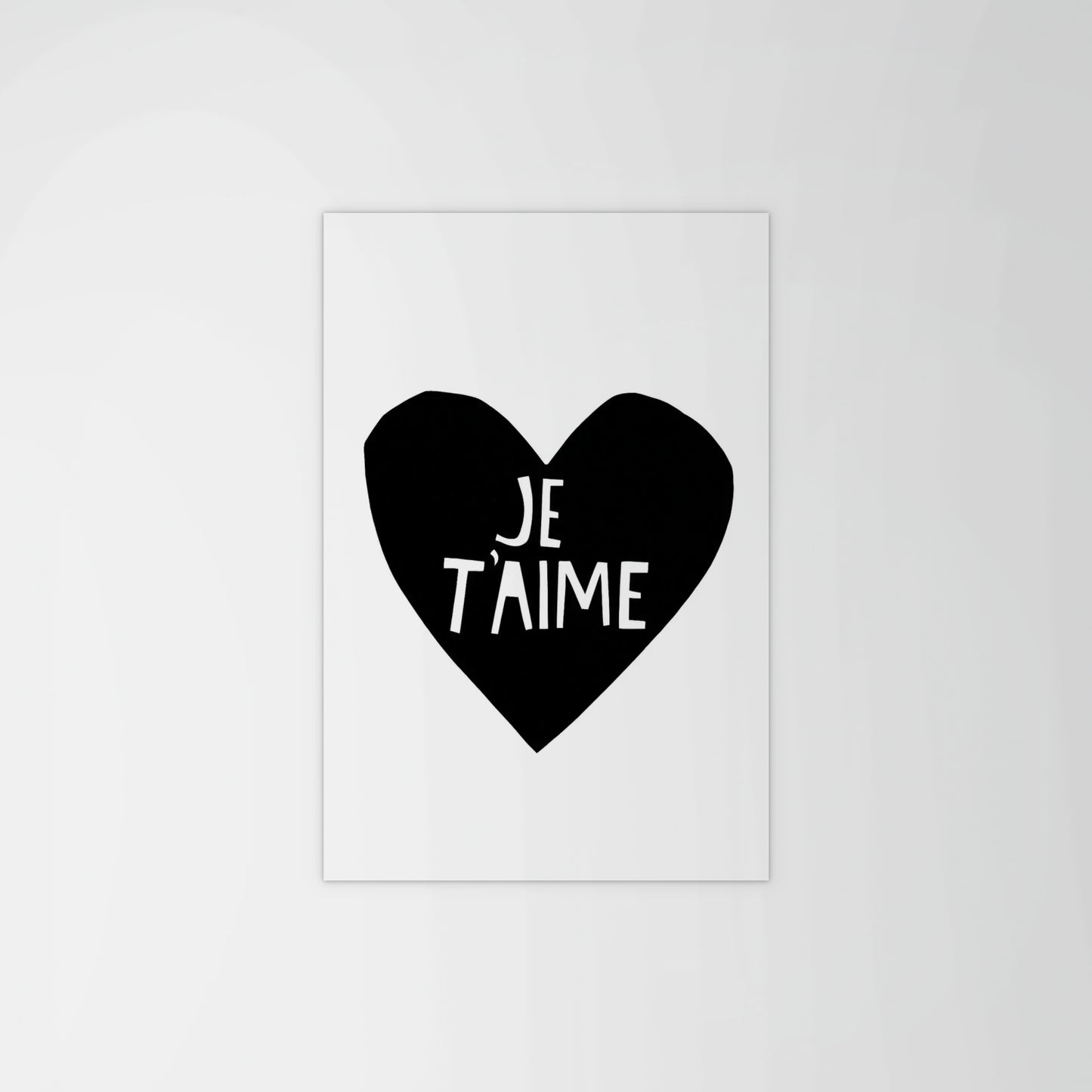 Je t'aime Print