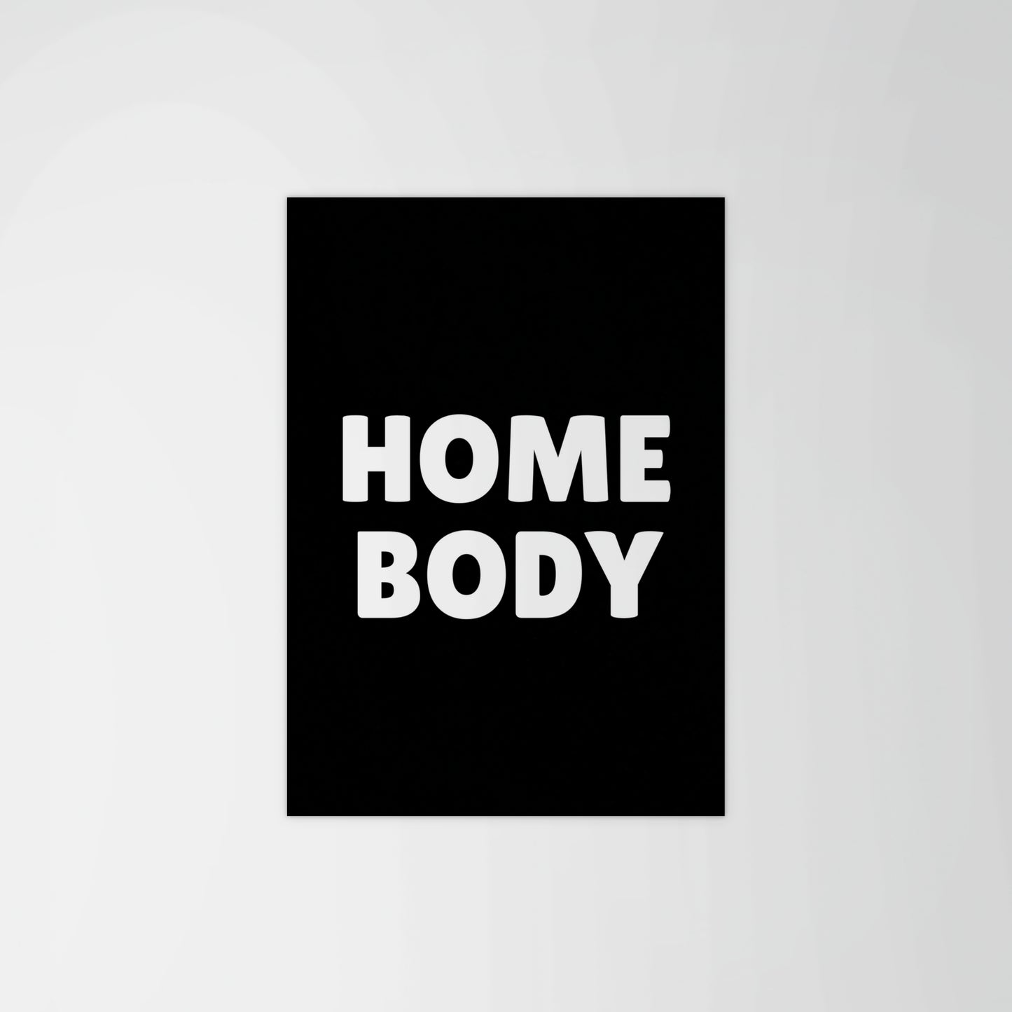 Home Body Portrait Print