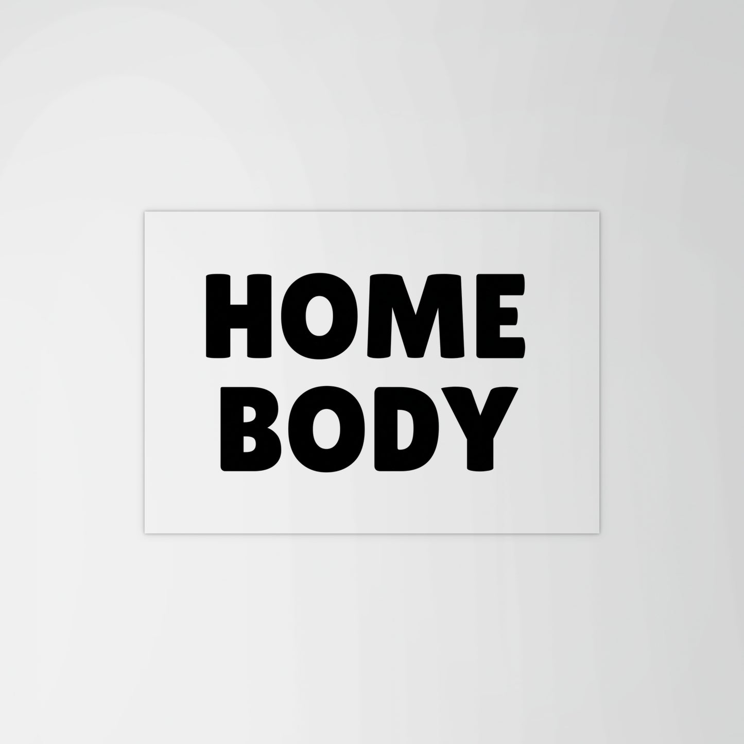 Home Body Landscape Print
