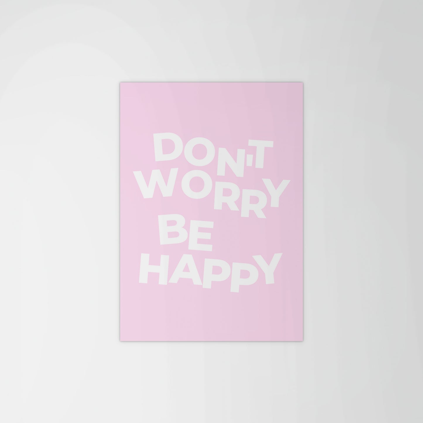 Don’t Worry, Be Happy Lyric Print