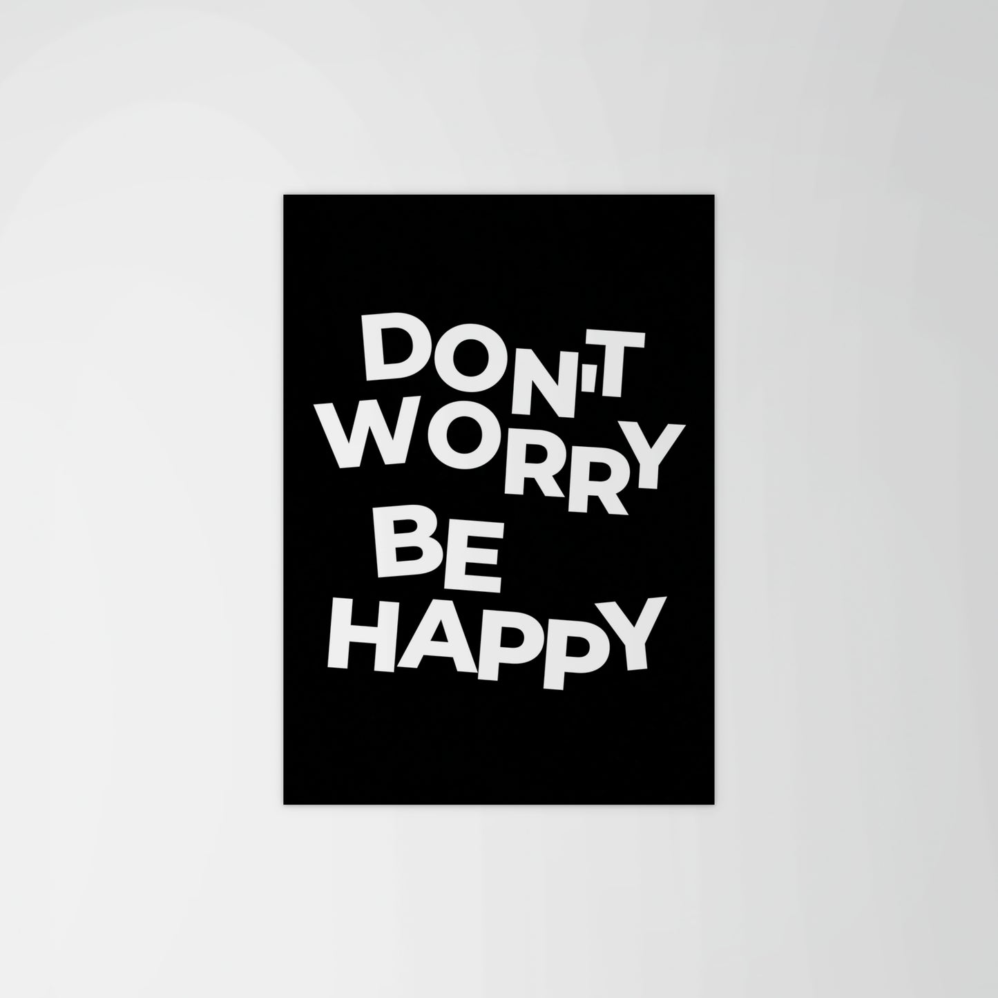 Don’t Worry, Be Happy Lyric Print
