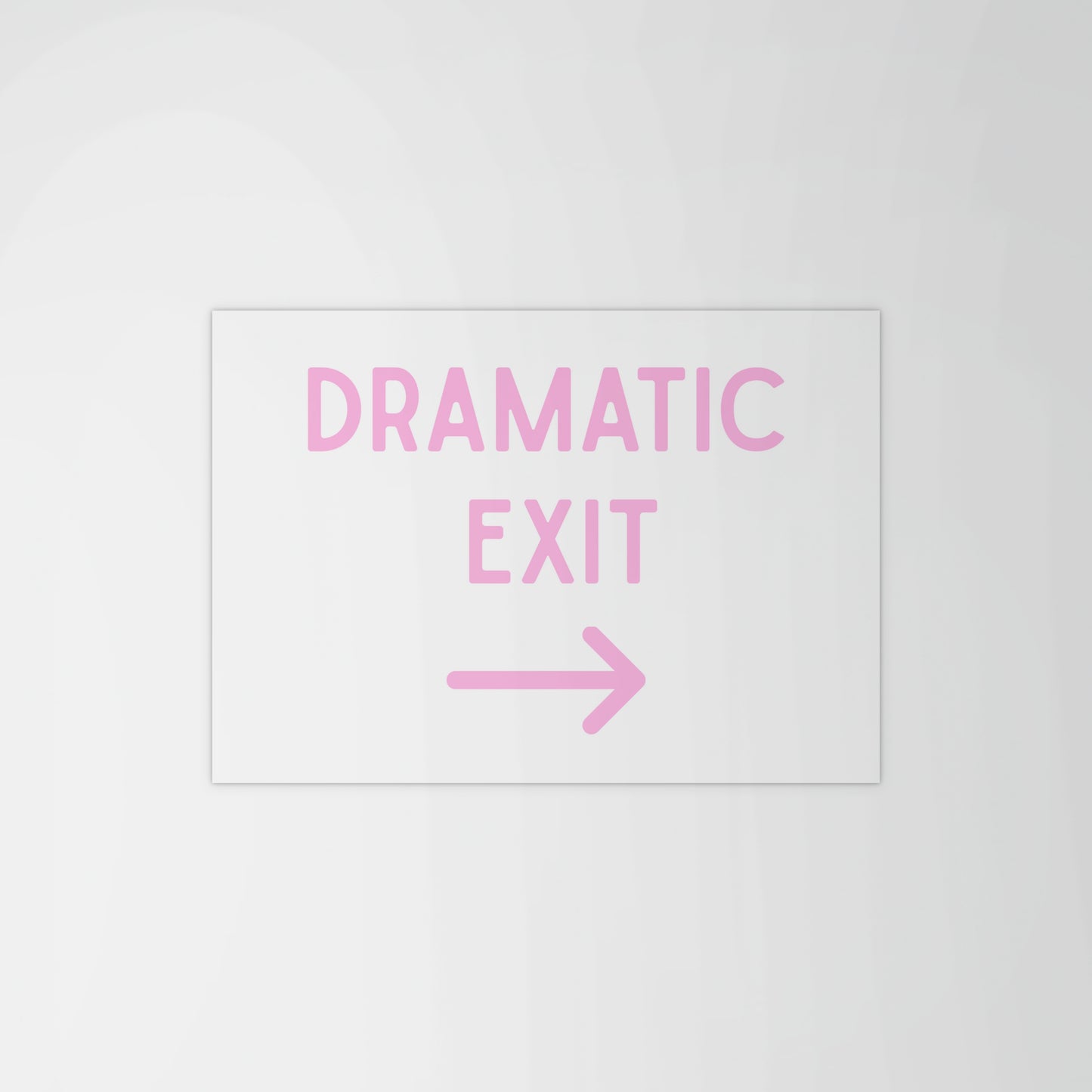 Dramatic Exit Landscape Print