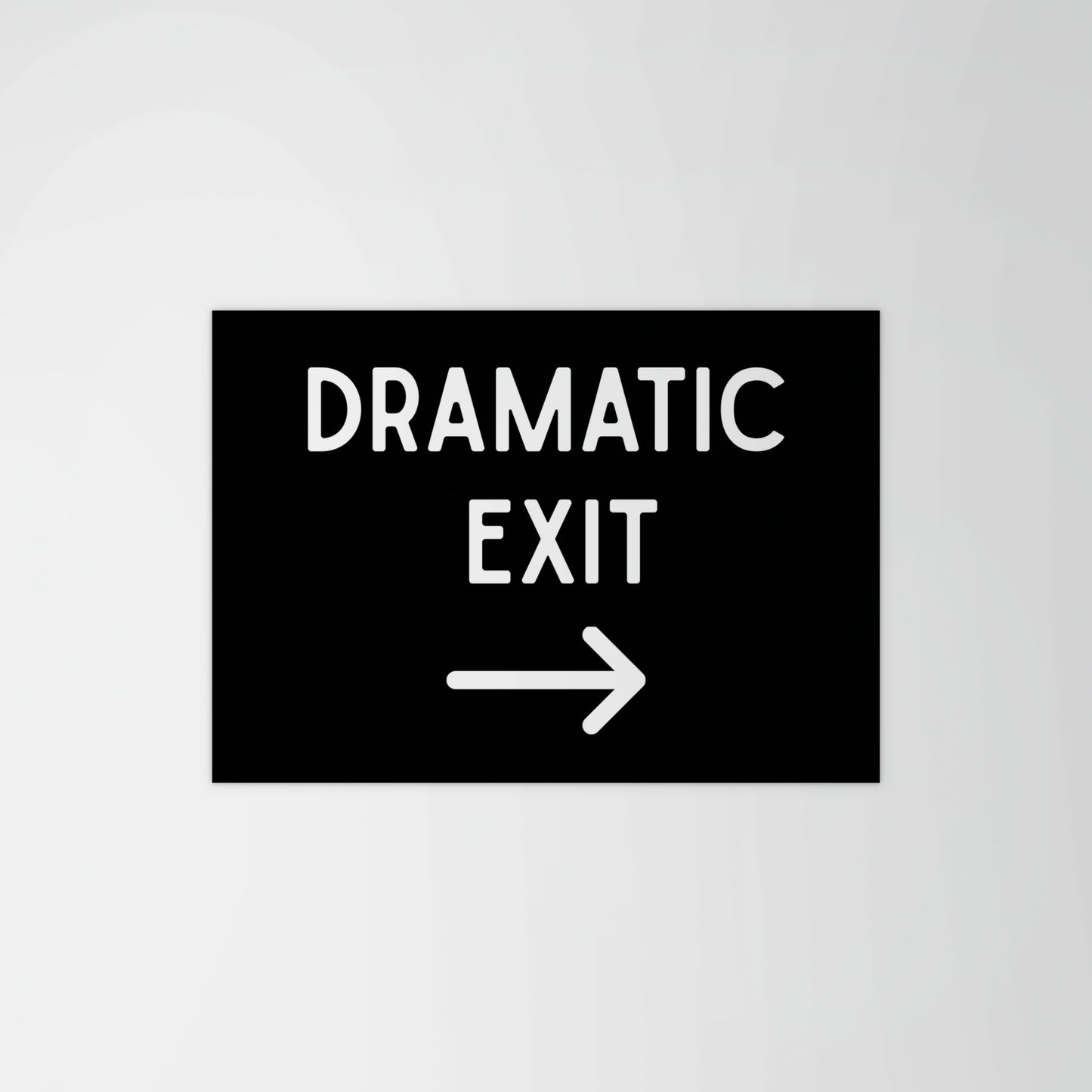 Dramatic Exit Landscape Print