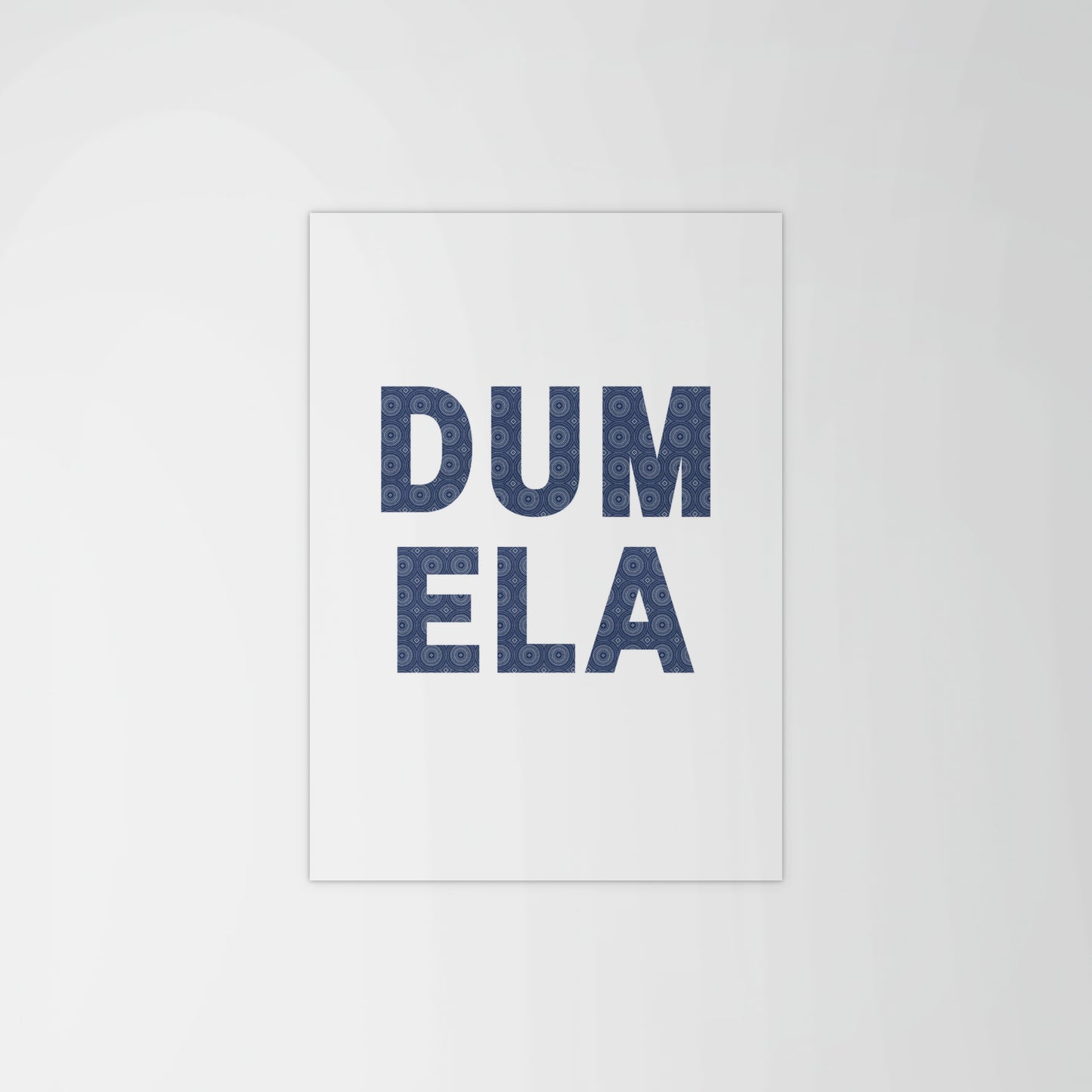 Dumela Greeting Print