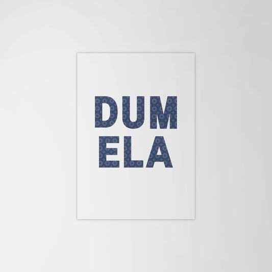 Dumela Greeting Print