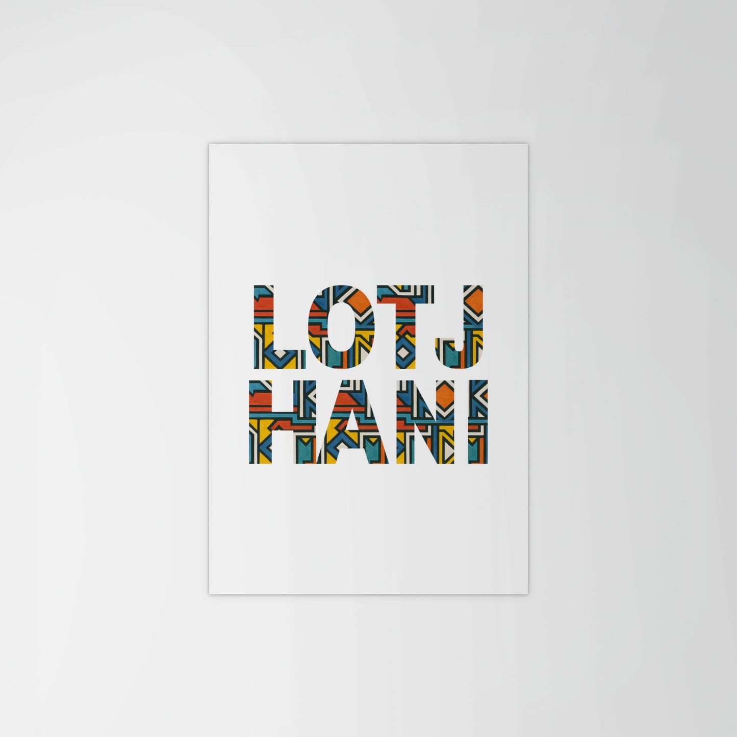 Lotjhani Greeting Print