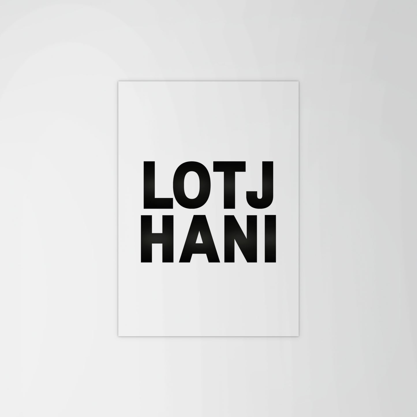 Lotjhani Greeting Print