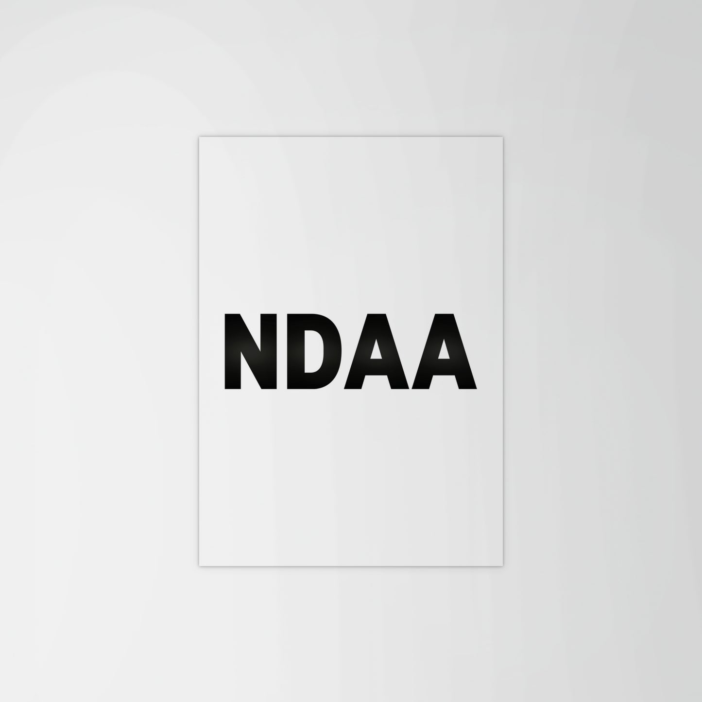 Ndaa Greeting Print