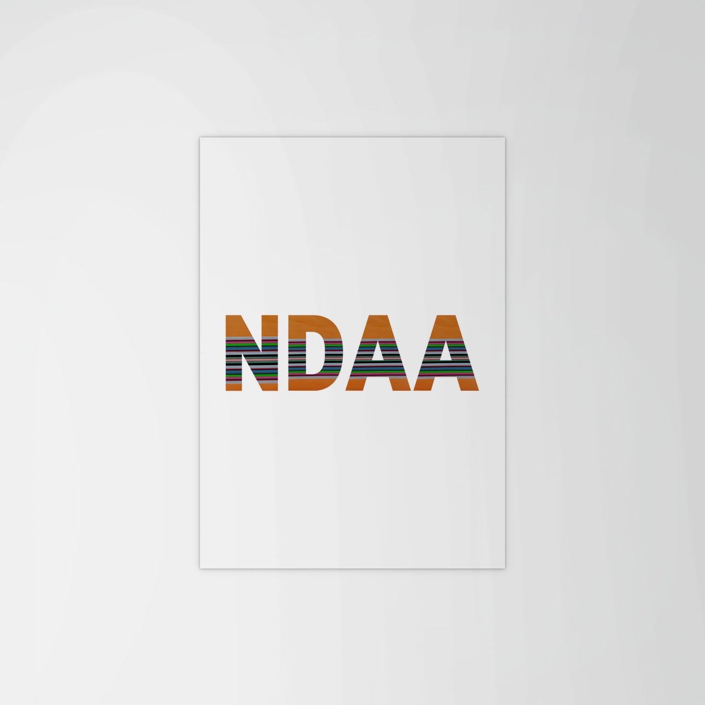 Ndaa Greeting Print