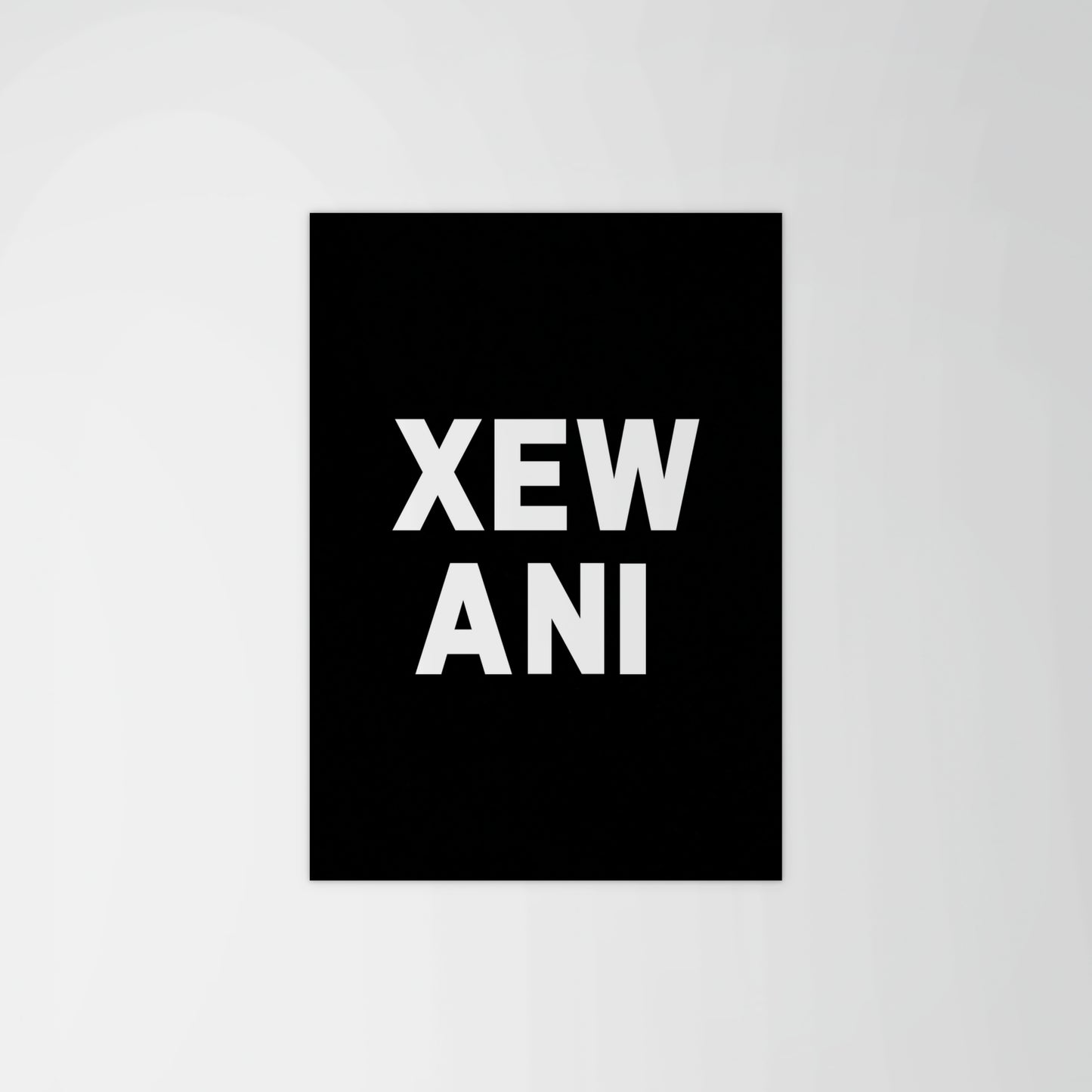 Xewani Greeting Print