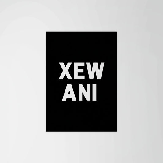 Xewani Greeting Print