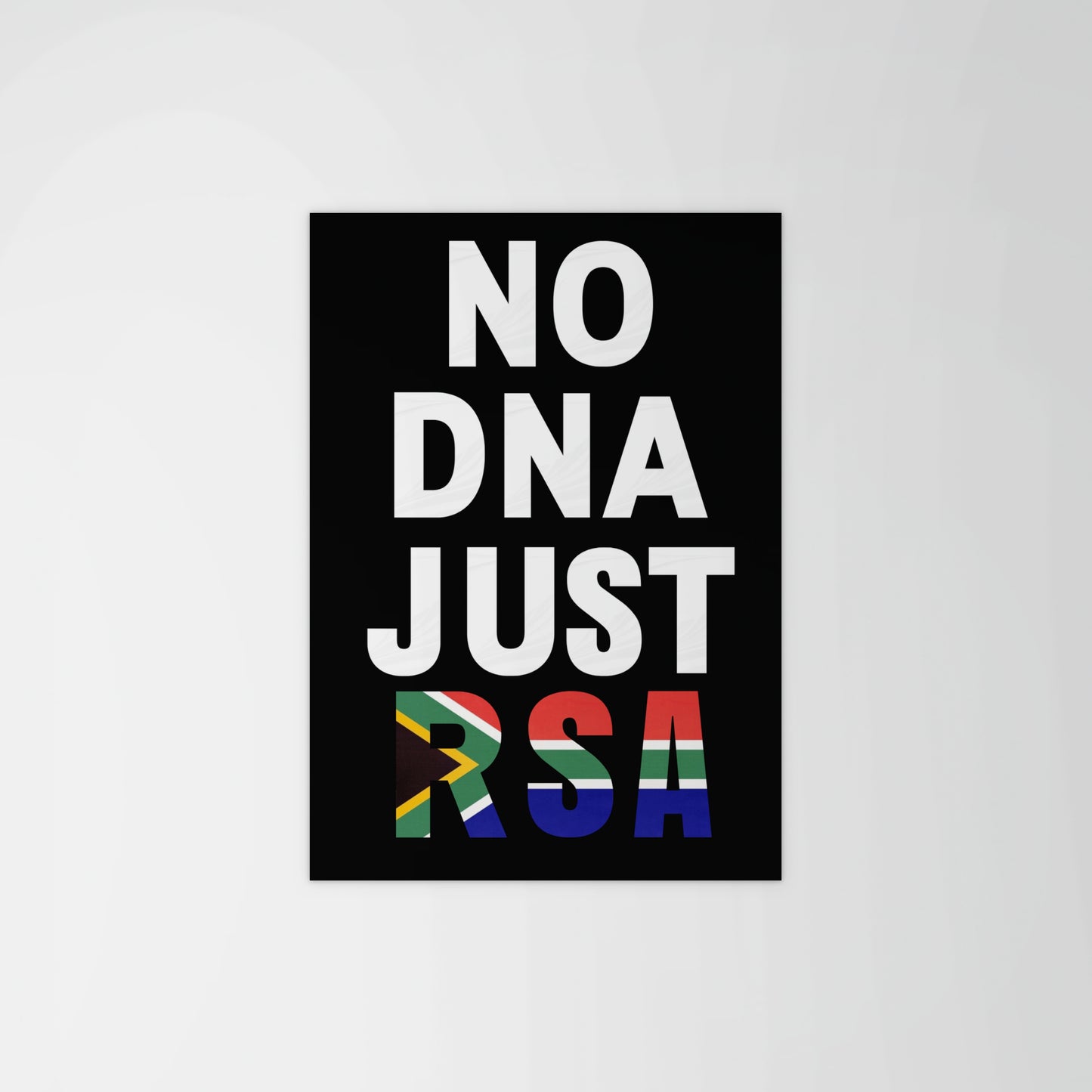 No DNA Just RSA Print