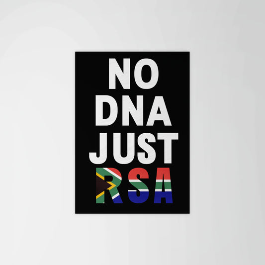 No DNA Just RSA Print