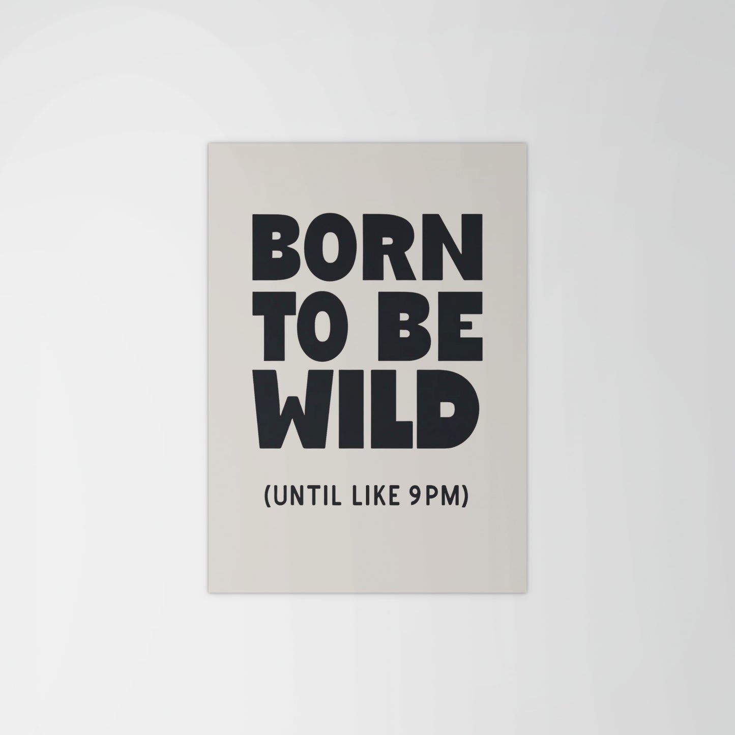 Born To Be Wild II Print