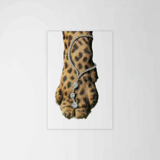 Leopard and Jewellery Print