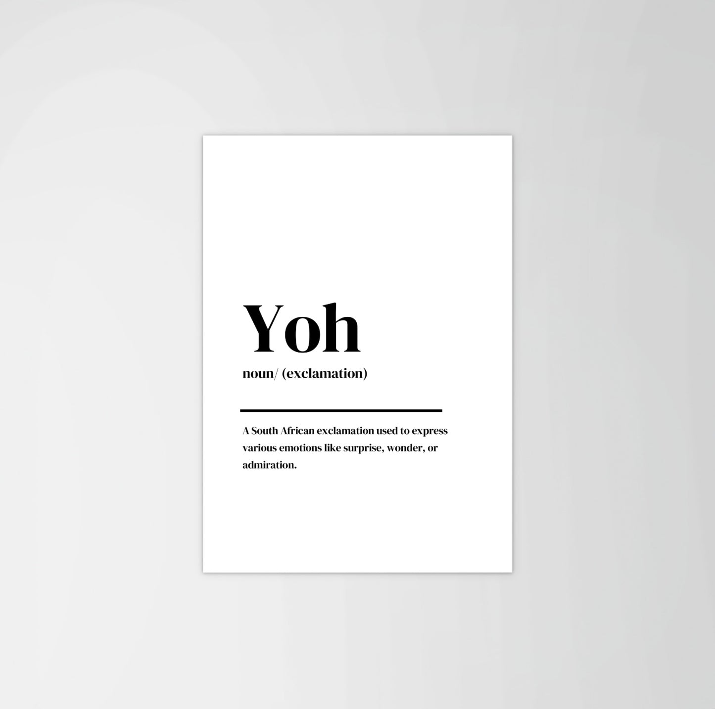 Yoh Print