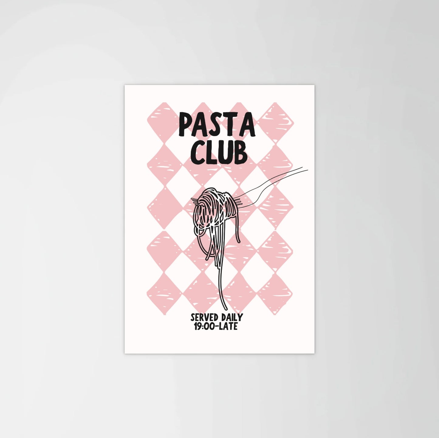 Pasta Club Print