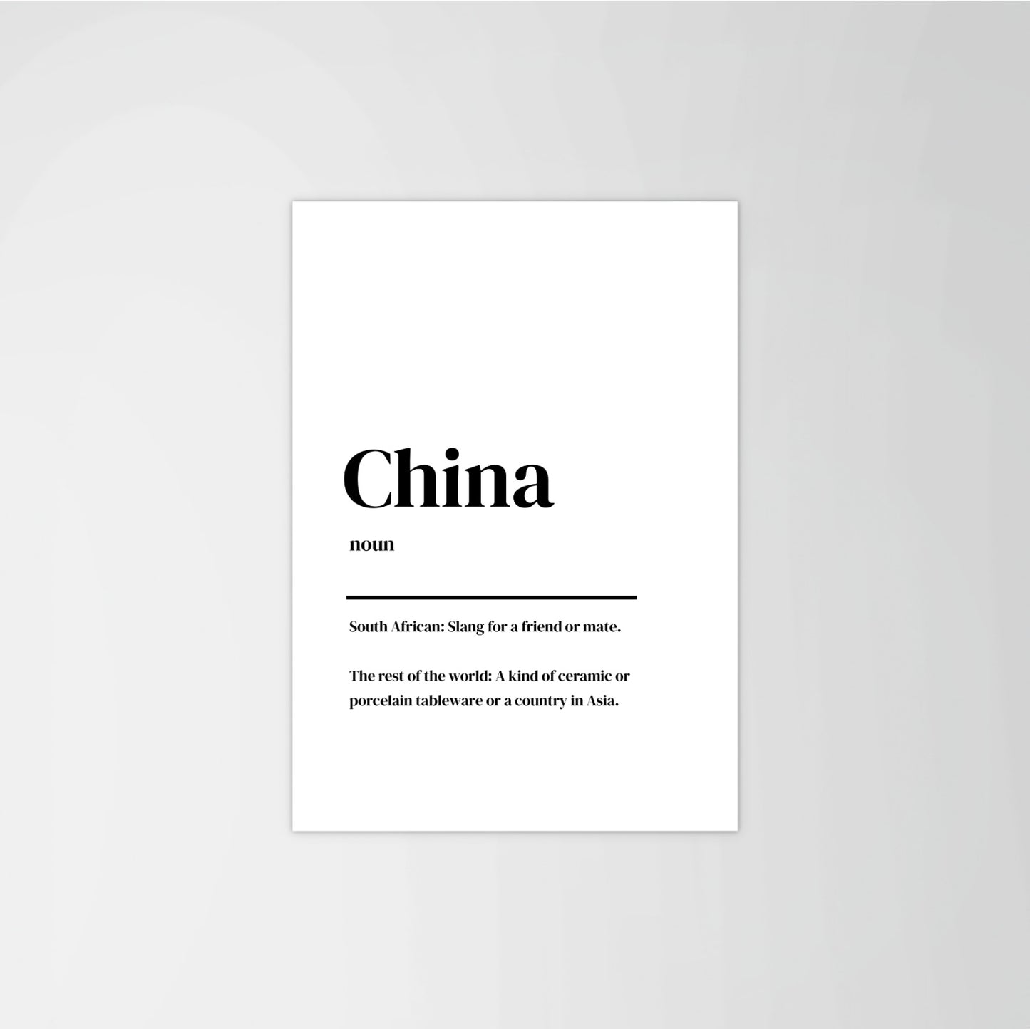 China Print
